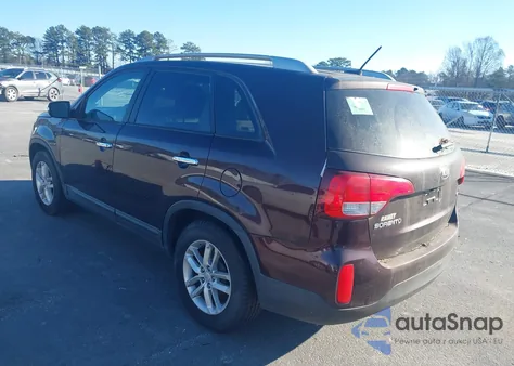 2014 Kia Sorento Lx z USA, uszkodzony, nr VIN 5XYKTCA65EG479652